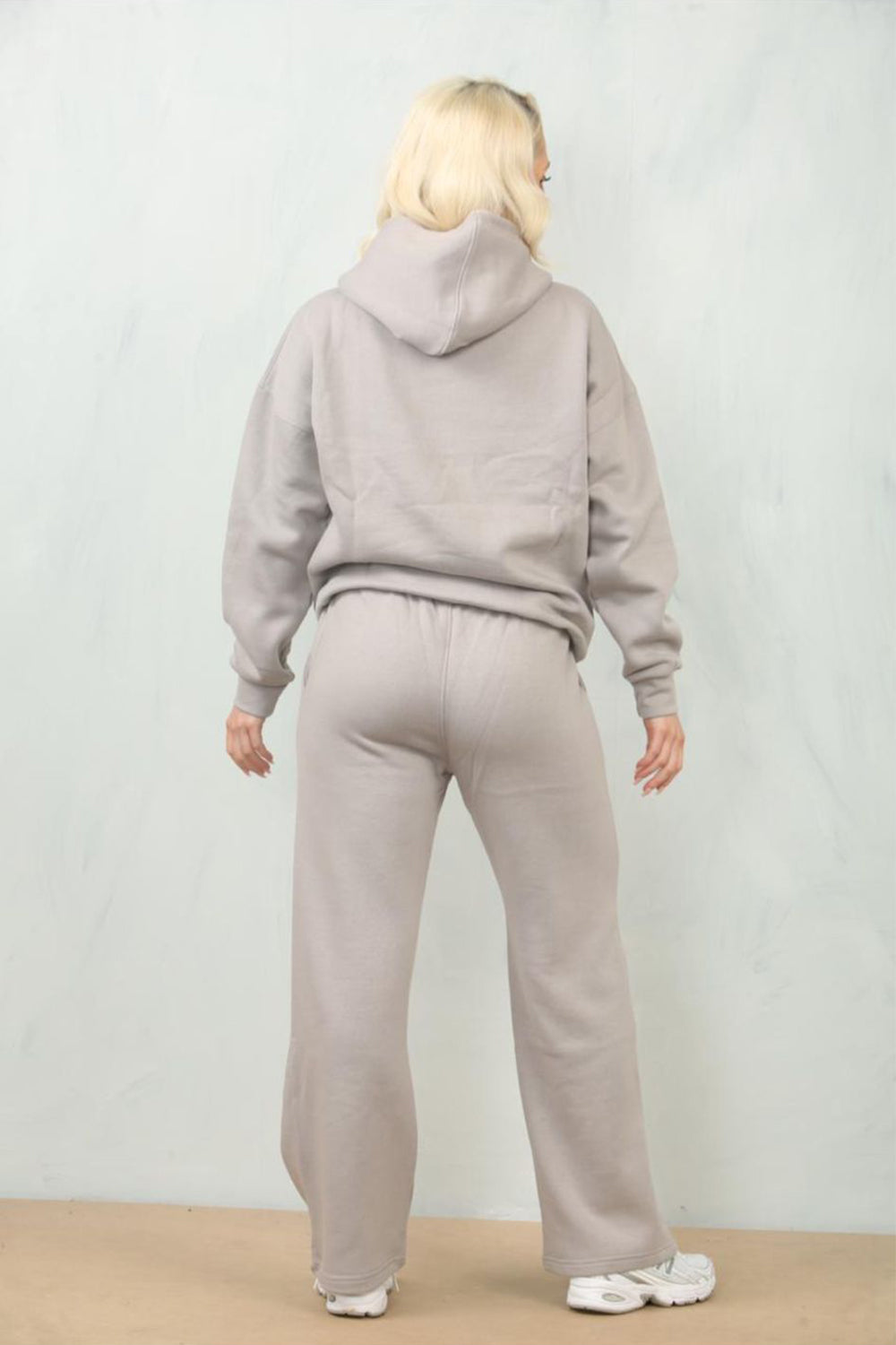 New Over Sized Hood with Flared Wide Leg Joggers