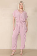 Tie Waist Stylish Harem Jumpsuit