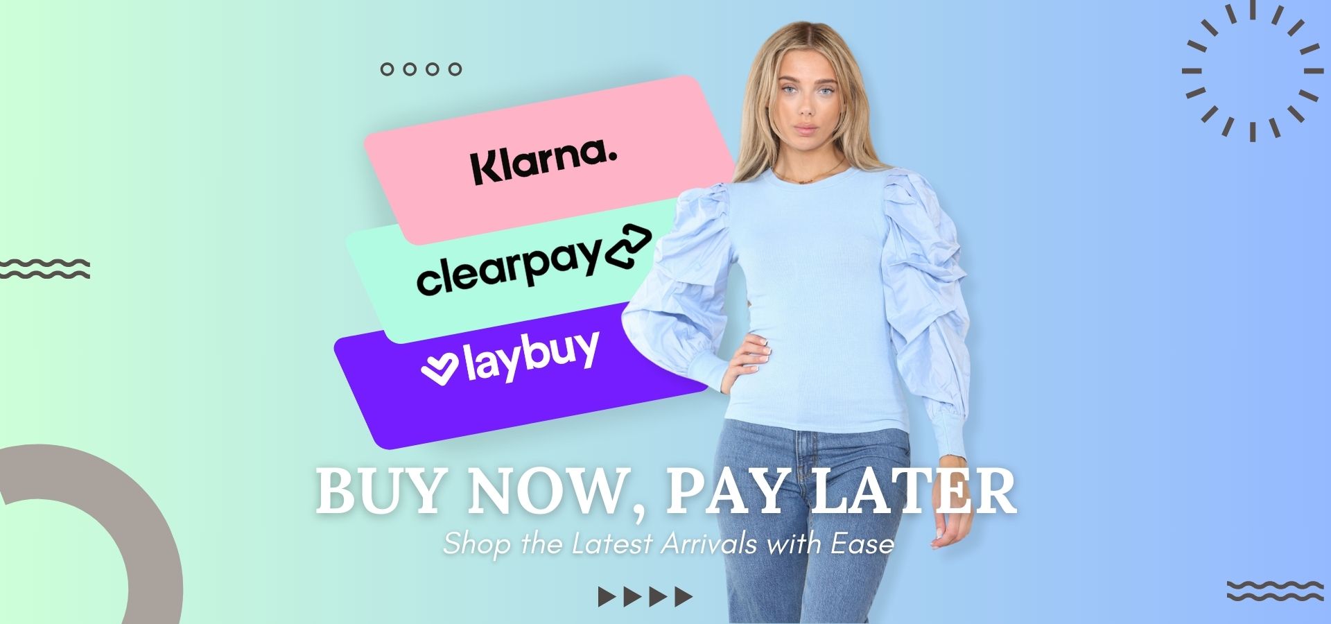 Buy now pay later dresses clearance uk