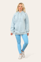 Side Split Front Pocket Over Size Hoodie - MultiTrends Limited