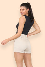 Belted Cargo Skorts - Multi Trends